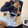Bolso de Mano de Nicho Francés para Mujer 2025 Nuevo Bolso Cruzado Casual Versátil Bolso de Hombro de Moda Estilo Occidental Bolso Cruzado tipo Sillín