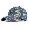 Gorra de Béisbol Estilo Étnico Estampado de Primavera y Otoño para Mujer Gorra de Mezclilla Lavada Protector Solar para Exterior para Mujer Sombrero de Sol de Moda para Mujer