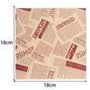 Atacado de Fábrica Papel Absorvente de Óleo Bandeja de Embalagem para Sanduíche Pad Papel à Prova de Óleo para Assar Pad Papel Hamburger Papel para Embalagem de Frango em Rolo