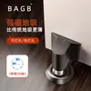 Batente de Porta com Sucção no Chão Anti-Colisão Sem Furos Bagb para Casa, Banheiro, Quarto, Magnético Forte à Prova de Vento com Sucção no Chão