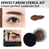 Crema para Cejas Jaysuing No Mancha, No se Desvanece, es Impermeable y Suave, y Crea Cejas Naturales Estéreo Salvajes Todos los Días