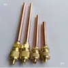 Válvula Unidireccional Engrosada y Alargada para Aire Acondicionado y Refrigerador, Núcleo de Válvula, Puerto de Llenado de Refrigerante, Válvula de Aguja, Boquilla de Refrigerante, Válvula de Llenado de Líquido