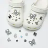 Amuletos para Zapatos Croc, Accesorios para Mujer, Clips para Zapatos DIY, Decoraciones 3D con Pedrería, Clips Desmontables, Estilo de Moda de Influencers
