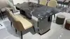 Patas de Mesa de Acero Inoxidable Soporte para Pata de Mesa de Comedor de Mármol Pizarra de Lujo Ligero Base Redonda para Mesa Larga Soporte para Pata de Mesa de Comedor de Piedra de Lujo