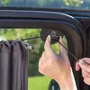 Cortina Parasol para Ventanas Laterales de Coche, Modelo Nuevo Transfronterizo, Protección de Privacidad, Protección Solar, Aislamiento Térmico, Cortina de Ventana de Coche con Ventosa, Cortina de Aislamiento Térmico Interior