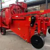 Máquina de Reciclagem de Filme Mulch Montada em Trator, Equipamento de Coleta de Filme de Terra Agrícola Tipo Tambor, Máquina de Limpeza de Filme de Resíduos de Campo Agrícola