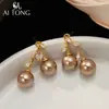 Joyería Ai Tong: Pendientes de Textura Exquisita y Suave, Pendientes Versátiles Brillantes y Claros, Pendientes Vibrantes Hermosos Retro y Elegantes