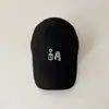 Gorra de Béisbol Bordada con Letras Estilo Coreano para Mujer, Primavera y Verano, Adelgazante, Casual, Sombrero de Sol Versátil