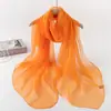 Lenço Longo de Seda Ultrafino para Performances, Sessões de Fotos, Festas, Casamentos, Viagens, como Presente, Lenço de Proteção Solar, Xale de Seda Gelada, Lenço de Gaze