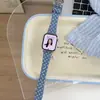 Correa de Reloj de Lona con Colgante de Lunares Adecuada para Apple Watch iWatch 12ª Generación 11/10
