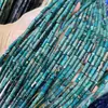 Opcional multicolor 4x13mm tubo pilar piedra emperador azul pavo real jaspe impresión