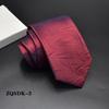 Formal para Hombre Negocios 8cm Trabajo Coreano Rayado Masculino Profesional Británico Color Sólido Novio Boda Sarga Poliéster