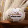 213 fio de lã fio de lã merino 3 fios tricô à mão fio médio-fino fio para tricô próprio suéter chapéu cachecol