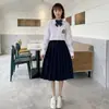 Traje de Otoño Británico Uniforme Estudiantil Uniforme jk de Preparatoria Traje Estilo Universitario Femenino Traje de Clase Traje de Coro de Secundaria