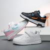 Sapatos Infantis da Moda, Novos Sapatos Esportivos Infantis de Outono e Inverno, Sapatos Brancos para Meninos, Tênis Casuais Antiderrapantes de Couro para Crianças Médias e Grandes