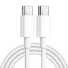 Adecuado para Cable de Carga Apple Pd20W Cable de Datos C-C Cable de Datos Trenzado Apple 60W Cable de Carga Huawei Xiaomi