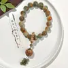 Pulsera Bodhi de Dropshipping Tamaño Grande Círculo Único 108 Cuentas Pulsera de Doble Círculo Estilo Vintage Pulsera Bodhi
