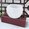 Tazas de té de vidrio al por mayor, tazas de maestro de porcelana de jade, tazas individuales para degustación de té, juego de té Kung Fu, artículos para vendedores ambulantes, disponible para dropshipping