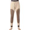 Pantalones de lana de invierno para hombres y mujeres, pantalones de algodón, pantalones largos para personas de mediana edad y mayores, pantalones cálidos con cintura engrosada y rodilleras con forro polar