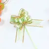 Nuevo Transfronterizo Mediano 30 Phnom Penh Hilo de Nieve Lazo Cepillado Flor de Mano Festiva Regalo de Navidad Flor Cepillada Decorativa