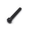 Tornillo de columna magnética de bobina de pastilla de guitarra eléctrica de doble bobina de guitarra eléctrica 3 * 18MM cabeza de palabra Cromo Negro