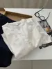 Camisa de Manga Corta de Algodón Puro con Cuello en V Estilo Coreano para Mujer, Blusa Retro Artística de Manga Media, Top Cárdigan de Verano