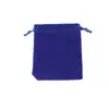 Pantalones de Pana con Bolsillo de Solapa y Cordón Joyería Bolsa para Empaquetar Joyería Teléfono Móvil Batería Externa Bolsita de Pana con Cordón Logo Impreso Personalizado