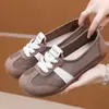 Tênis de Malha Branco com Estampa de Grou 2026 Verão Respirável Novo Estilo Feminino Sapatos de Tecido Old Beijing Sapatos de Mãe Confortáveis Casuais Slip-on Preguiçoso