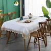 Mantel Navideño Impermeable y a Prueba de Aceite, Lujo Ligero, Tela Bordada de Poliéster de Alta Gama, Mantel y Mantel de Comedor con Encaje para Uso en Hotel y Hogar