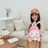 Bolsa Suave y Linda de Dibujos Animados para Niñas para Salir Mochila de Conejo Moderna Mini Linda de Dibujos Animados Mochila Escolar de Jardín de Infancia