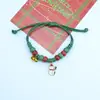 Fornecimento do Fabricante Venda Quente Transfronteiriça Pulseiras de Natal Alce Papai Noel Sino Ornamentos de Mão para Crianças Modelos de Joias Atacado