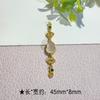Collar Cadena Pulsera Colgante Zakiram de Diamante Incrustado en Oro Antiguo Hebilla de Conexión de Acabado Accesorios de Joyería DIY Venta al por Mayor