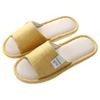 Pantuflas de lino para hombre, de verano, para casa, interior, antideslizantes, con suela suave, silenciosas, para suelo de madera, para oficina y pareja