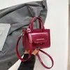 Transfronterizo 2026 Verano Nuevo PU Estilo Coreano Moderno Único Pequeño Cuadrado Bolso de Mano Bolso Cruzado de Moda Nicho de Moda Bolso de Hombro para Mujeres