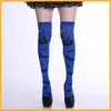 Calcetines de Calavera para Halloween Guantes Calcetines de Calavera Parca Guantes de Garra de Fantasma de Terror Sangriento