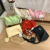 Crossbody Bag Feminina Bag Casual Mochila Mulheres High-end Canvas Bag Estudante Bag Underarm Bag Pillow Bag Shoulder Bag
