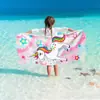 Toalla de baño infantil de microfibra con estampado de dibujos animados, fabricantes transfronterizos de toallas de playa de Amazon, toalla absorbente de secado rápido para natación