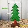 Esculturas de Madeira Artesanais, Decorações de Árvore de Natal, Artesanato de Desenho Animado, Pintado à Mão, DIY Disponível, Dropshipping Disponível