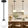 Nueva lámpara colgante de latón para barra de mostrador de restaurante nórdico de Amazon, lámpara colgante de bola de cristal para decoración del hogar, lámpara de mesa para isla de cocina