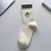 Calcetines de Dibujos Animados Sin Costuras Estilo Japonés para Mujer, Calcetines Holgados Melad Otoño e Invierno, Calcetines de Media Pantorrilla de Moda para Combinar con Zapatos Birkenstock, Calcetines Largos al por Mayor