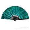 Ventoinha de dez polegadas osso 33cm bambu laser kung fu ventilador PVC ventilador atacado tai chi ventilador artesanato