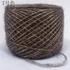 Hilo Brillante de Seda Lana Mohair, Hilo Dorado y Plateado, Hilo para Tejer Bufandas, Hilo de Mohair Brillante Tejido a Mano