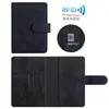 Conjunto de Porta-Passaporte Magnético Estojo Clipe de Passaporte para Viagem Couro PU Pele-Toque Couro Documento Porta-Cartão de Passaporte Personalizado