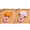 Juguete Nuevo Pequeño para Perro Juguete de Peluche con Sonido Donut de TPR para Masticar Corgi Bichon Juguete de Autoentretenimiento Alivio del Aburrimiento