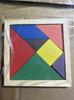 Rompecabezas Tangram Magnético para Niños y Estudiantes de Primaria, Rompecabezas Colorido de Primer Grado, Juguete de Madera, Rompecabezas de Educación Temprana para Jardín de Infantes