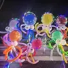 Balão de Luz Porco Cereja Inflável Igual ao do Douyin Balão Rosa de Porco Portátil Popular para Fotos ao Ar Livre Barraca de Rua