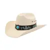 Sombrero de Paja de Mezclilla de Primavera y Verano Transfronterizo para Hombres y Mujeres Todo Fósforo Protector Solar Sombrero de Copa de Ala Ancha Sombrero de Pescador Sombrero de Playa