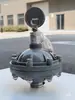 Amortiguador de Pulsos Tipo Diafragma de CPVC Acero Inoxidable de PVC PVDF Tanque de Buffer de Aire de PP con Manómetro
