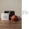 Tetera Miyan Original de Arcilla Zhuni, Tetera Dezhong Estilo Chino, Olla Grande para Preparar Té Casero con Filtro, Tetera Individual para Set de Té Kung Fu