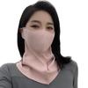Nuevo Cubre Cuello 3D de Seda de Hielo Transpirable con Protección Solar y Sombra UV para el Cuello, Máscara Larga para Ángulo de Ojo